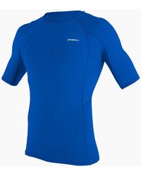 O'neill Sportswear - Basic Skins Short Sleeve Rash Guard - Lyst