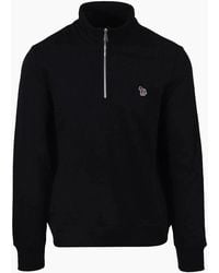 Paul Smith - Reg Fit Half Zip Sweatshirt - Lyst