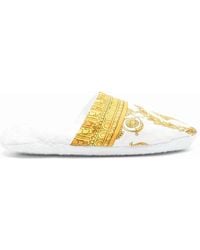 Versace - Baroque Bath Slippers - Lyst