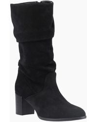 Hush Puppies - Cosima Ruched Boot Tall Boots - Lyst