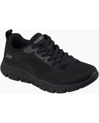 Skechers - Bobs B Lite Textile Trainers - Lyst