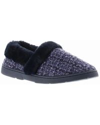 Strollers - Slippers Avon Slip On Fluffy Faux Fur Uk Size - Lyst