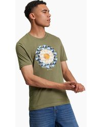 Ben Sherman - Geo Target Graphic Short Sleeve T-Shirt - Lyst
