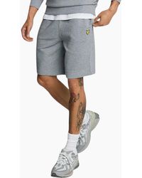 Lyle & Scott - Lyle & Scott Shorts Sweat Gym Yoga Summer Beach Bermuda Cotton Terry Fleece Shorts - Lyst