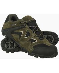 Mountain Warehouse - Curlews Waterproof Suede Walking Shoes - Lyst