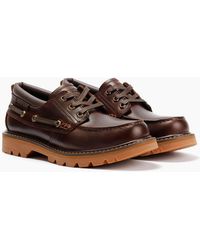 Caterpillar - Colorado Boat Lo Leather British Tan Lace-Up Shoes - Lyst