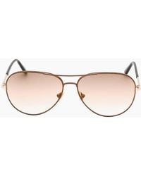 Tom Ford - Ft0823 Clark 48G Dark Sunglasses - Lyst