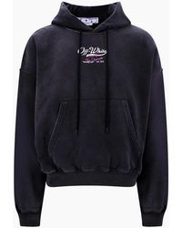 Off-White c/o Virgil Abloh - Wave Off Boxy Hoodie - Lyst