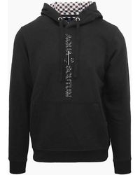 Aquascutum - Lacoste Lettering Hooded Neck Long Sleeve Sweatshirt - Lyst