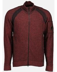 C.P. Company - Knitted Lens Zip Cardigan - Lyst