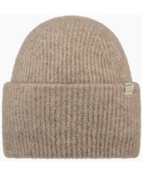 Barts - Kylar High Turn Up Knitted Beanie - Lyst