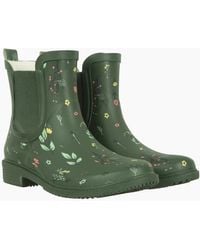 Mountain Warehouse - Ladies Flowers Rubber Ankle Wellington Boots - Lyst