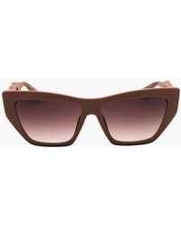 Guess - Matte Chain Linked Legs Sunglasses - Lyst