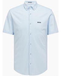 BOSS - Pastel Biadia_R Short Sleeved Shirt - Lyst