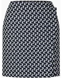 Off-White c/o Virgil Abloh - Mini Geometric Patterned Wrap Skirt - Lyst