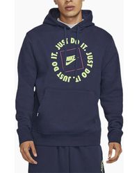 Nike - Fleece Hoodie Jdi Pullover Long Sleeve Winter Hooded Sweatshirts - Lyst