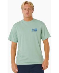 Rip Curl - Rip Curl Pacific Rinse Glass Off Short Sleeve T-Shirt - Lyst