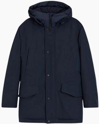 BOSS - Osiass1 Water Repellant Parka Coat - Lyst