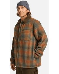 Billabong - Hills Sherpa Fleece Lined Shaket - Lyst