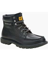 Caterpillar - Cat Caterpiller Colorado Moc Toe Leather Ankle Boots - Lyst