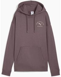 PUMA - Class Relaxed Overhead Tech Fleece Hoodie - Lyst