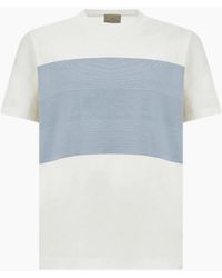 Paul & Shark - Riviera Cotton Jersey T-Shirt 330/Whte - Lyst