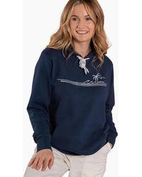 Saltrock - Ocean Stripe Hoodie - Lyst