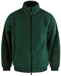 Aquascutum - Active One Colour Sherpa Hunter Sherpa Jacket - Lyst