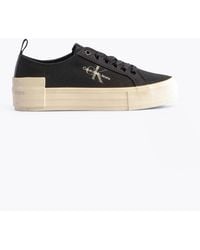 Calvin Klein - Bold Vulcanised Trainers/Creamy - Lyst