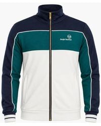 Sergio Tacchini - Spiga Track Top Jacket Maritime/Deep/Gardenia - Lyst