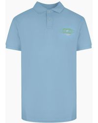 Philipp Plein - Plein Sport Spiral Logo Stretch Polo Shirt - Lyst