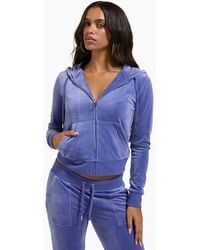 Juicy Couture - Robertson Classic Jacket Polyester Hooded Sweatshirt - Lyst
