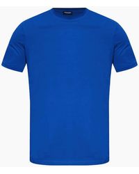 DSquared² - Basic Royal T-Shirt - Lyst