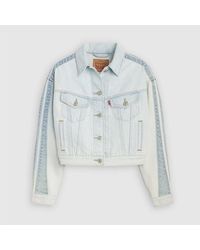 Levi's - Levi's Slim Fit Collared Neck Long Sleeve Shirt With Chest Pocket - Lyst