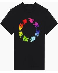 Givenchy - Circle Logo Oversized T-Shirt - Lyst