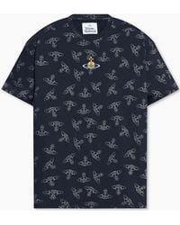 Vivienne Westwood - All Over Orb Oversized T-Shirt - Lyst