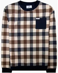 Aquascutum - Macro Iconic Pocket Crewneck 11 - Lyst