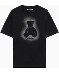 Palm Angels - Spray Bear Regular Tee - Lyst