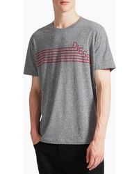 DIESEL - T Joe Qf T Shirt Short Sleeve Crew Neck Casual Summer Cotton Tees - Lyst