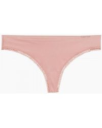 Calvin Klein - Liquid Touch Thong, Alluring Blush - Lyst