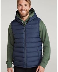 Mountain Warehouse - Seasons Hooded Padded Gilet - Lyst