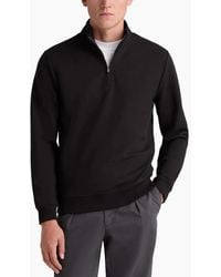 Remus Uomo - Half Zip Long Sleeve Jersey Jumper - Lyst