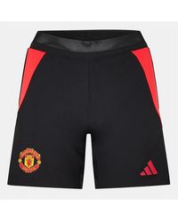 adidas - Manchester United Slim Fit Soccer Bermuda Shorts - Lyst