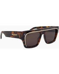 Palm Angels - Salton Rectangle Sunglasses - Lyst
