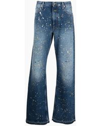 Off-White c/o Virgil Abloh - Paint Relax Slim Fit Jeans - Lyst