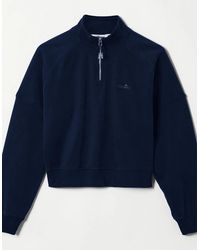 Ellesse - Carrera 1/4 Zip Sweatshirt - Lyst