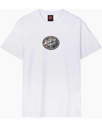 Santa Cruz - Collage Oval Dot Short Sleeve T-Shirt - Lyst
