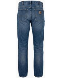 Carhartt - Marlow Pant Edgewood Denim Dark Used Wash - Lyst