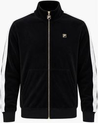 Fila - Bosco Velour Track Top Jacket - Lyst