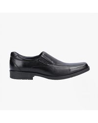 Hush Puppies - Brody Leather Slip On Shoes - Lyst